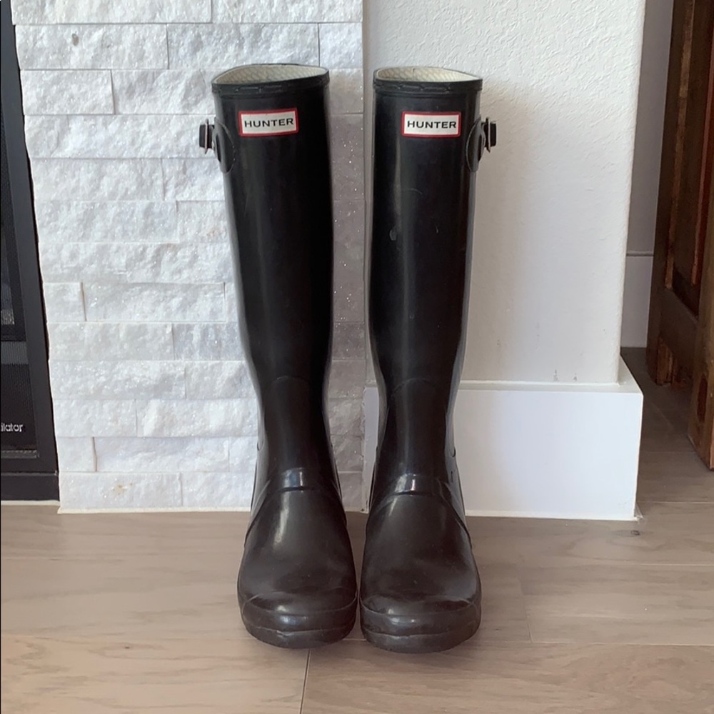 Black Hunter Boots